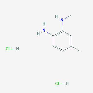 molecular formula C8H14Cl2N2 B12510361 N1,5-Dimethylbenzene-1,2-diamine dihydrochloride 