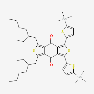 5,7-bis(2-ethylhexyl)-1,3-bis(5-trimethylstannylthiophen-2-yl)thieno[3,4-f][2]benzothiole-4,8-dione