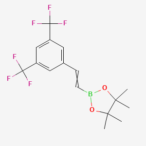 E-2-[3,5-Bis(trifluoromethyl)phenyl]vinylboronic acid, pinacol ester