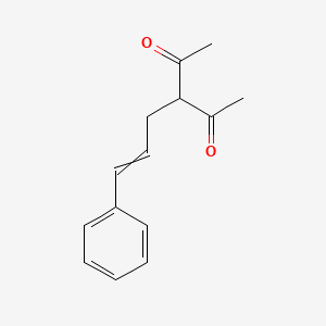 3-(3-Phenylallyl)pentane-2,4-dione