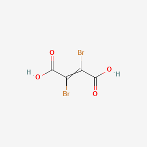 molecular formula C4H2Br2O4 B12510478 Dibromobut-2-enedioic acid 