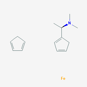 cyclopenta-1,3-diene;(1R)-1-cyclopenta-1,3-dien-1-yl-N,N-dimethylethanamine;iron