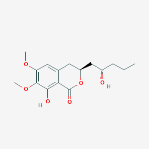molecular formula C16H22O6 B1251052 Fusarentin 6,7-dimethyl ether 