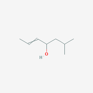 molecular formula C8H16O B12510564 6-Methylhept-2-en-4-ol 