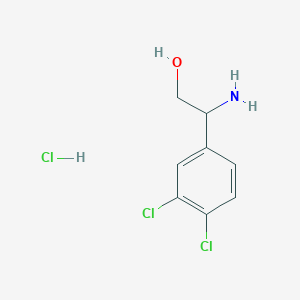 2-Amino-2-(3,4-dichlorophenyl)ethanol hydrochloride