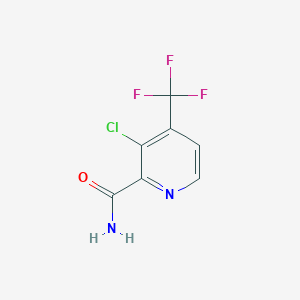 3-Chloro-4-(trifluoromethyl)pyridine-2-carboxamide