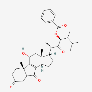 molecular formula C34H44O6 B1251063 Laschiatrion 