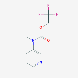 2,2,2-Trifluoroethyl methyl(pyridin-3-yl)carbamate