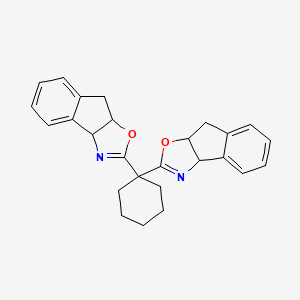 (3aR,3a'R,8aS,8a'S)-2,2'-Cyclohexylidenebis[8,8a-dihydro-3aH-indeno[1,2-d]oxazole]