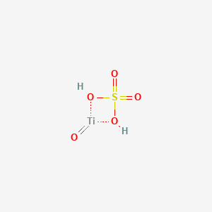 molecular formula H2O5STi B12510670 Titanium, oxo[sulfato(2-)-kappaO,kappaO']- 