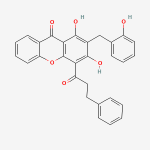 molecular formula C29H22O6 B1251072 Acumitin 