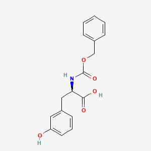 (2R)-2-{[(benzyloxy)carbonyl]amino}-3-(3-hydroxyphenyl)propanoic acid