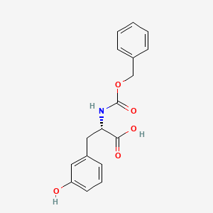 (2S)-2-{[(benzyloxy)carbonyl]amino}-3-(3-hydroxyphenyl)propanoic acid