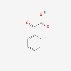 molecular formula C8H5IO3 B12510802 2-(4-Iodophenyl)-2-oxoacetic acid CAS No. 79477-88-6