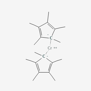 molecular formula C20H30Cr B12510804 Decamethylchromocene 