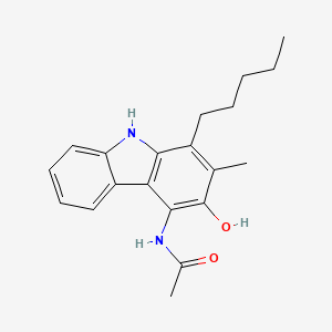 molecular formula C20H24N2O2 B1251082 Pwtgeycipjpjjo-uhfffaoysa- 