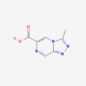 3-Methyl-[1,2,4]triazolo[4,3-a]pyrazine-6-carboxylic acid