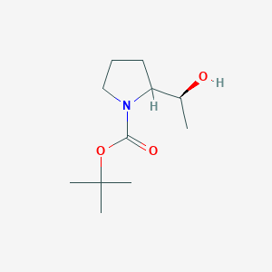 tert-butyl 2-[(1S)-1-hydroxyethyl]pyrrolidine-1-carboxylate