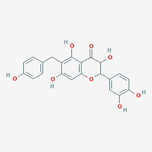molecular formula C22H18O8 B1251083 Gericudranins C 