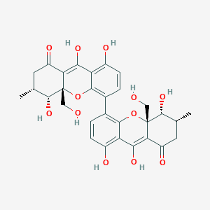 molecular formula C30H30O12 B1251089 Deacetylphomoxanthone A 