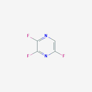 molecular formula C4HF3N2 B12510958 2,3,5-Trifluoropyrazine CAS No. 55215-60-6