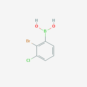 molecular formula C6H5BBrClO2 B12511017 (2-Bromo-3-chlorophenyl)boronic acid 