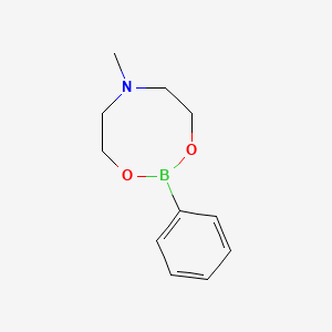 molecular formula C11H16BNO2 B12511035 6-Methyl-2-phenyl-1,3,6,2-dioxazaborocane 