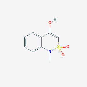 molecular formula C9H9NO3S B12511059 4-Hydroxy-1-methyl-1H-benzo[c][1,2]thiazine 2,2-dioxide 