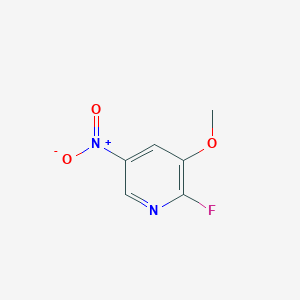 molecular formula C6H5FN2O3 B12511076 2-Fluoro-3-methoxy-5-nitropyridine 