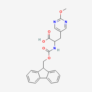 2-((((9H-Fluoren-9-yl)methoxy)carbonyl)amino)-3-(2-methoxypyrimidin-5-yl)propanoic acid