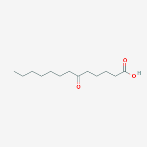 molecular formula C13H24O3 B12511117 6-Oxotridecanoic acid CAS No. 62808-71-3