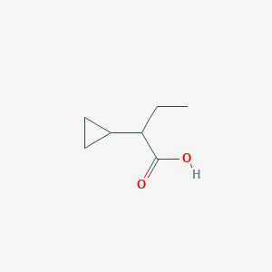 2-Cyclopropylbutanoic acid