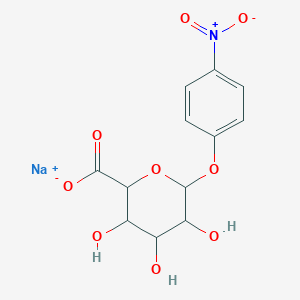 Sodium (2S,3S,4S,5R,6S)-3,4,5-trihydroxy-6-(4-nitro-phenoxy)tetrahydro-2H-pyran-2-carboxylate