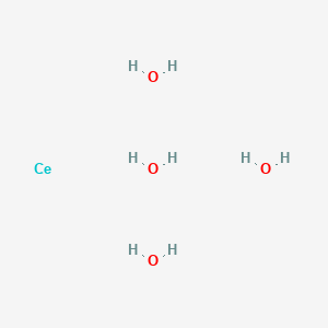 molecular formula CeH8O4 B12511186 cerium;tetrahydrate 