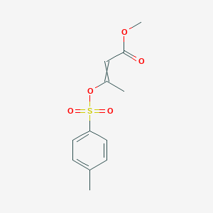 Methyl 3-[(4-methylbenzenesulfonyl)oxy]but-2-enoate