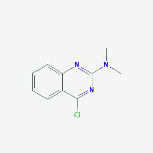 molecular formula C10H10ClN3 B12511273 4-chloro-N,N-dimethylquinazolin-2-amine 