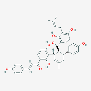 molecular formula C40H38O8 B1251131 Dorstenone 