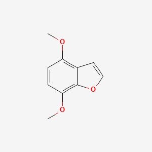 molecular formula C10H10O3 B1251136 4,7-Dimethoxybenzofuran 