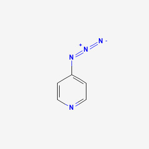 molecular formula C5H4N4 B1251144 4-叠氮基吡啶 CAS No. 39910-67-3