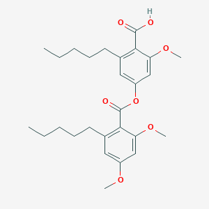 molecular formula C27H36O7 B1251147 Planaic acid 