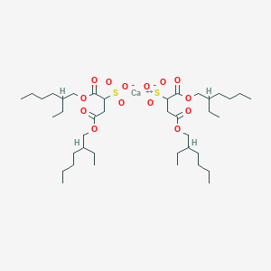 molecular formula C40H74CaO14S2 B125115 十二烷基硫酸钙 CAS No. 128-49-4