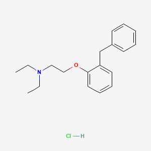 molecular formula C19H26ClNO B1251152 Etoloxamine hydrochloride CAS No. 2087-37-8