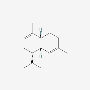 molecular formula C15H24 B1251154 (+)-α-卡迪烯 CAS No. 11044-40-9