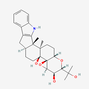 molecular formula C27H35NO5 B1251161 Terpendole I 