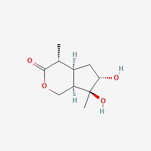 molecular formula C10H16O4 B1251163 Patriscabrol 