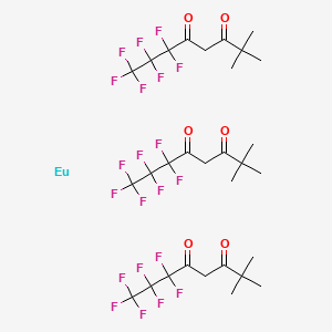 Tris(6,6,7,7,8,8,8-heptafluoro-2,2-dimethyloctane-3,5-dione) europium