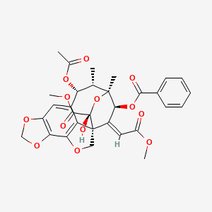 molecular formula C31H30O13 B1251179 Taiwankadsurin A 