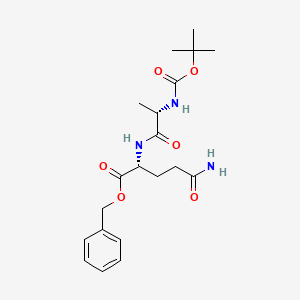 Benzyl (tert-butoxycarbonyl)-L-alanyl-D-glutaminate