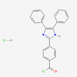 4-(4,5-Diphenyl-1H-imidazol-2-yl)benzoyl Chloride Hydrochloride