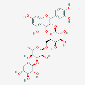 molecular formula C32H38O20 B1251188 Camellianoside 
